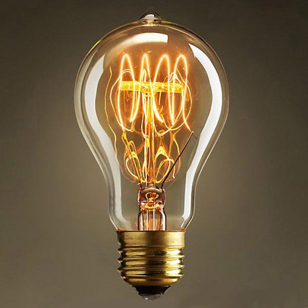
E27 40W Retro Incandescent Edison Style Bulb AC220V 